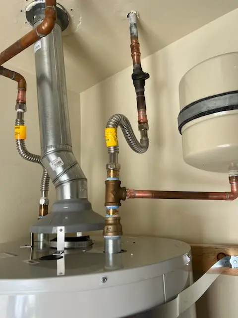 Water heater installation and plumbing repair in Aultman